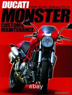 DUCATI MONSTER CUSTOM & MAINTENANCE guide book 4883932753