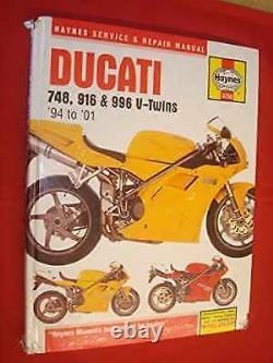 Ducati 748, 916 & 996 V-Twins Hardcover, by Coombs Matthew Matthew Good