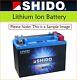 Ducati Various Other Models 1098 2001-2010 Shido Lithium Motorcycle Battery