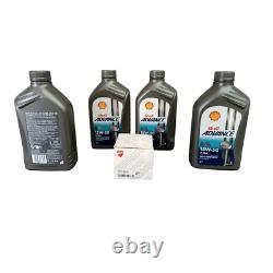 Maintenance Kit Oil Shell Advance 15w50 + Official Filter Multistrada 1200