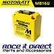Motobatt Premium Battery For Ducati 906 Paso 1989-1994 Mb16u Agm
