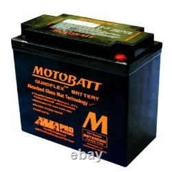 Motobatt Premium Battery for Ducati 907 IE 1991-1994 MBTX20UHD AGM