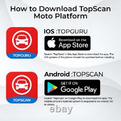 TOPDON OBD2 Motorcycle Maintenance Scanner Topscan Moto Full Systems Diagnosis