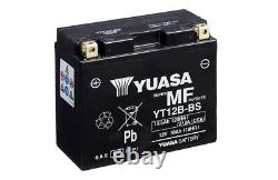 Yuasa MF Battery YT12B-BS(CP) For Ducati 848 848 Evo Corse SE 2012-2013