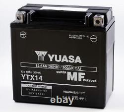 Yuasa MF Battery YTX14(WC) For BMW R 1250 GS Rally ABS DTC 2021-2022
