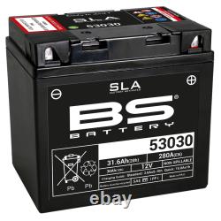 Batterie BS SLA sans entretien activée en usine 53030 pour moto