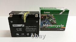 Batterie Lucas YT12B4 (YT12B-BS) pour Ducati 748, S R & 749S, 749R, 749 Dark