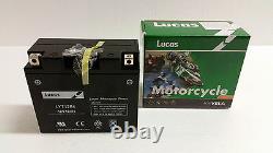 Batterie Lucas YT12B4 (YT12B-BS) pour Ducati 944 ST2 & 996S, 996R, Monster S4R, ST4S