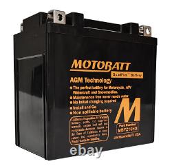 Batterie Motobatt Heavy Duty pour Ducati 1098 R 2009 MBYZ16HD AGM