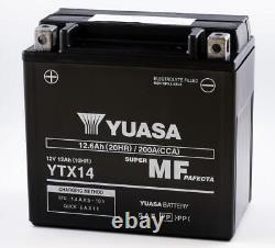Batterie Yuasa MF YTX14(WC) pour Suzuki GSX 1400 U1 2002-2005