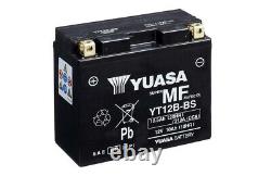 Batterie Yuasa YT12B-BS AGM MF pour Ducati 1098 1098 S Biposto/Monoposto 2007-2008