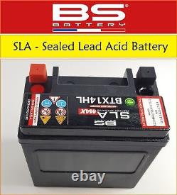 Batterie de moto SLA BS Battery BTX14HL pour Ducati Indiana 650 de toutes les années