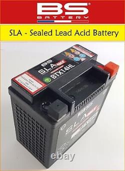 Batterie de moto SLA BS Battery BTX14HL pour Ducati Indiana 650 de toutes les années