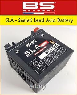 Batterie de moto SLA BS Battery BTX14HL pour Ducati Indiana 650 de toutes les années