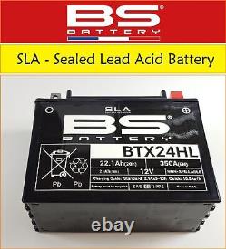 Batterie de moto SLA améliorée BTX24HL pour Ducati GTL 500 toutes années BS