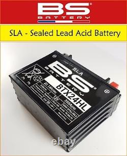 Batterie de moto SLA améliorée BTX24HL pour Ducati GTL 500 toutes années BS