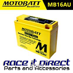 Batterie premium Motobatt pour Ducati 900 SS IE SUPERSPORT 2000 MB16AU AGM