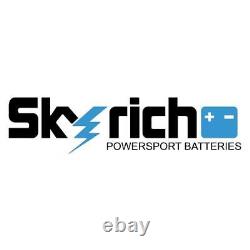 Véritable batterie de moto au lithium SkyRich CB16A-LA2 pour motorbike scooter.