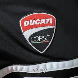 Veste de sport lifestyle Ducati Corse Puma pour hommes, extra large XXL, gris et noir